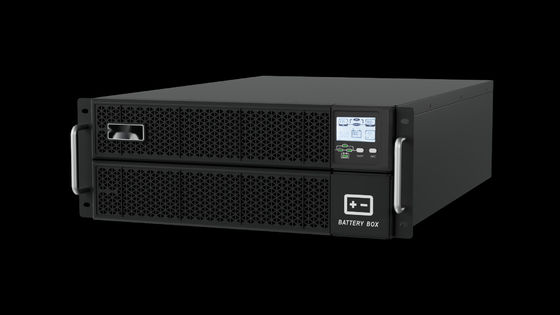 Bom preço 6-10kVA Single Phase High Frequency Online UPS Power Supply Mount Rack Com Bateria on-line
