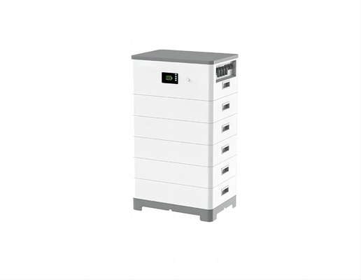 Lưu trữ năng lượng tại nhà Lithium Battery Pack 7.68KWh Đứng trên sàn