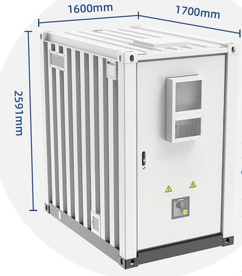 Goede prijs Windenergie, zonne-energie, diesel, intelligent gedistribueerd energieopslagsysteem 150 kW online