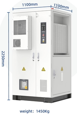 Bon prix Niveau de protection IP54 de la machine intégrée de stockage optique de 100 KWh en ligne