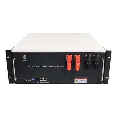 Bon prix 51.2V stockage d'énergie LiFePO4 rack de batterie monté en ligne