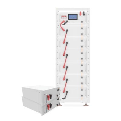 High Voltage LiFePO4 Battery Modules 19.2KWh To 51.2KWh Emergency Backup